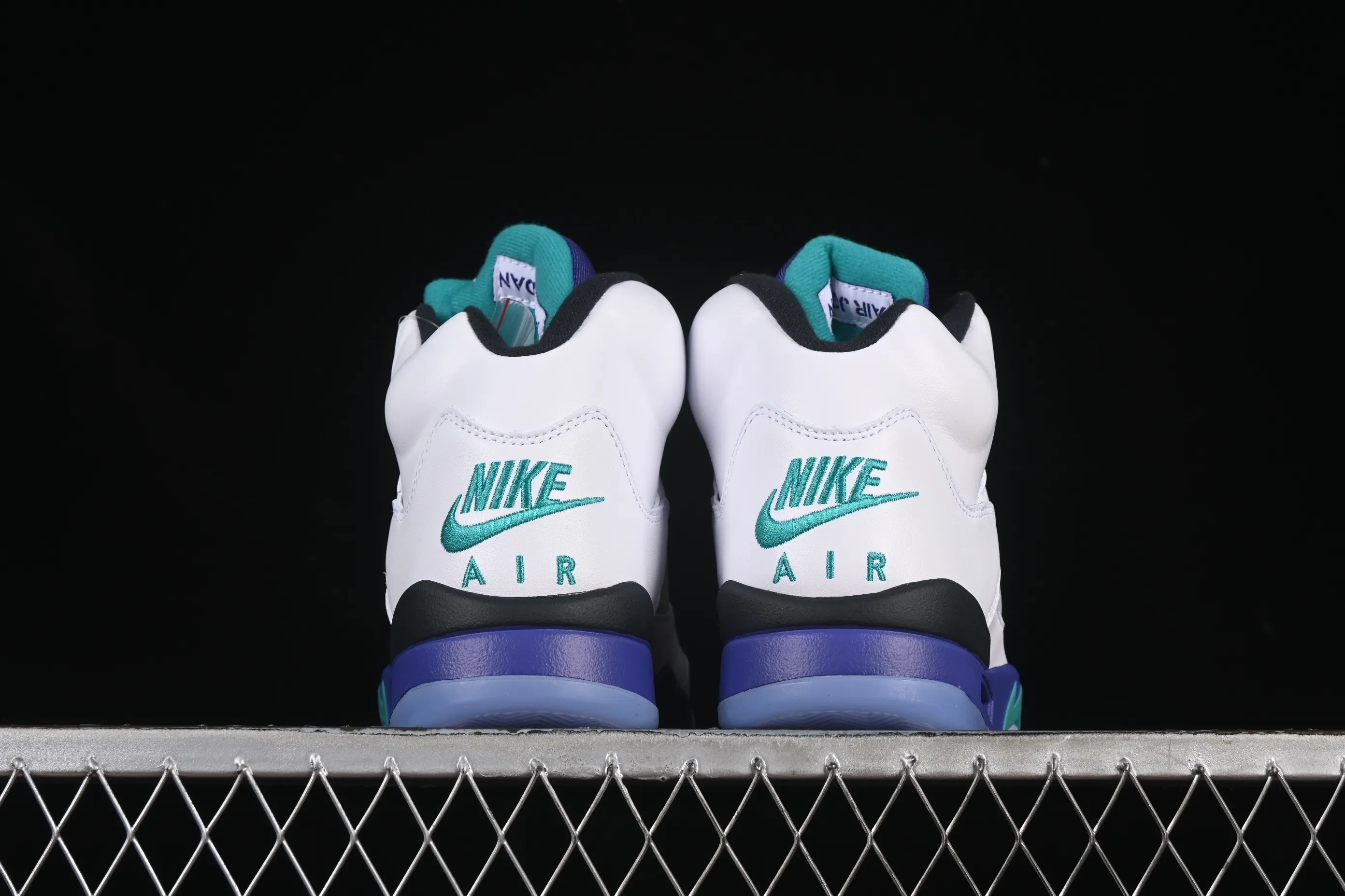 All categories Air Jordan Jordan series basketball shoes Air Jordan 5 L version Air Jordan 5 OG "Grape" AJ5 Joe 5 white grape first layer basketball shoes HQ7978-100